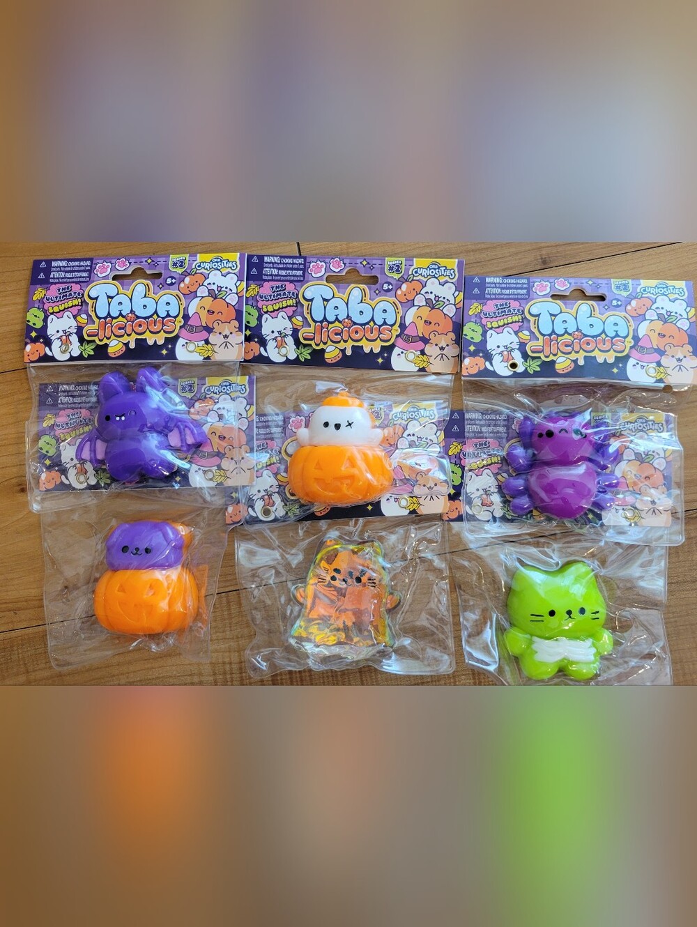 NIB Halloween Taba-licious - Set Of 6